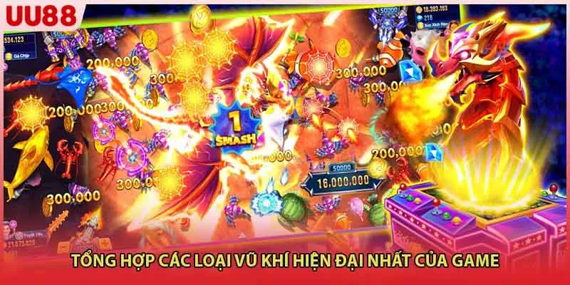 Tổng hợp các loại vũ khí hiện đại nhất của game